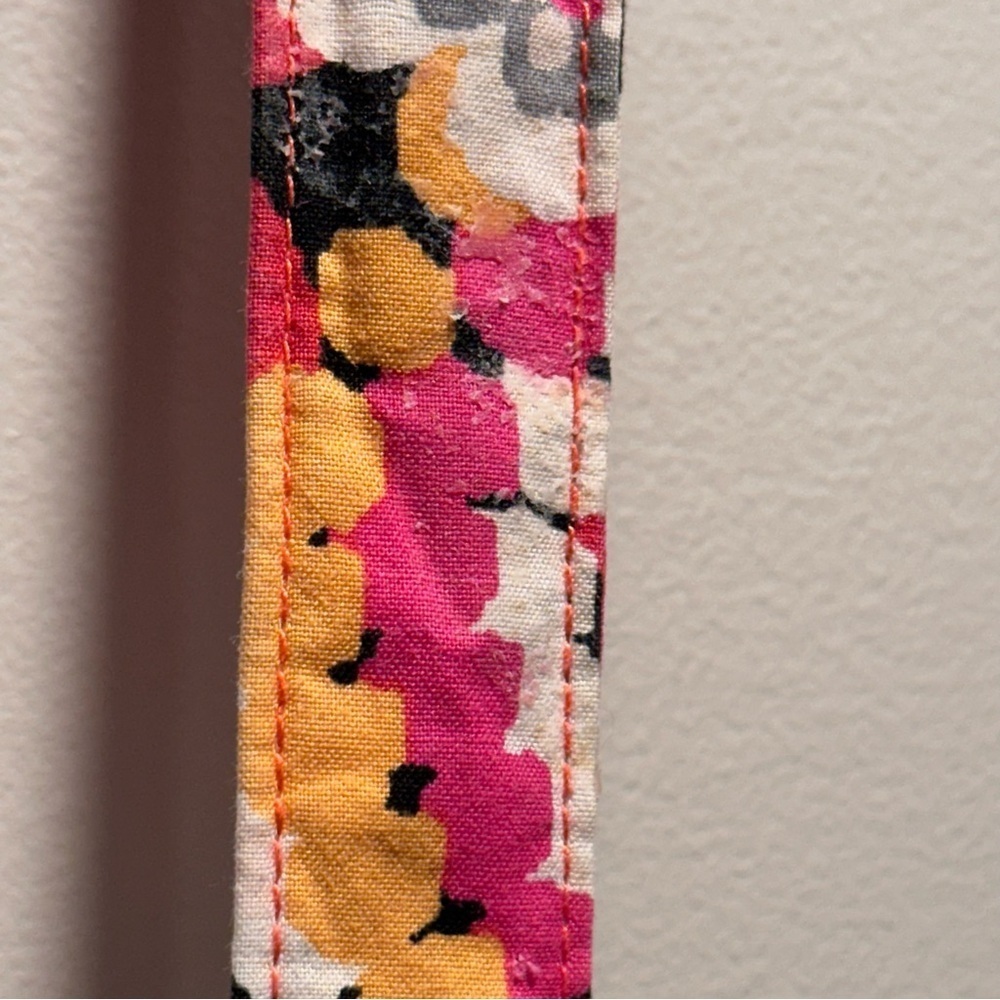 Vera Bradley Hipster Crossbody Bag Pixie Blooms Retired 2015 Cotton Lightweight - Picture 14 of 15